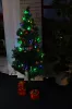 Xmas füzér 80LED  piros,kék,narancs,zöld