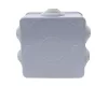 Kötődoboz 85x85x50mm falon kívüli, membrános, IP65, pattintós fedél