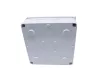 Kötődoboz 150x150x70mm falon kívüli, sima oldalú, IP65, csavaros fedél