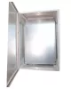Műanyag szekrény 700x500x250 IP65 + szerelőlap
