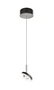 GUANO Függ. 1x8W LED 850lm m.nikk.