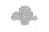 COFFEE falikar 1x5W LED |30cm -40cm