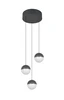 SENTA Függ. 3x5W LED3x800lm 3000K |