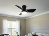 RANDERS ventilátor 1x20W LED2500lm