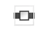 WHEELER mennyezet lp. 16W LED2000lm