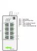 WAGO LEAN MENEDZSELHETŐ SWITCH 8 POR 1000Base-T