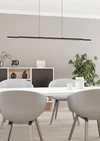 LED függeszték 3000K 3080lm fekete/fehér cannigi@
