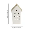 Dekor ház 10,5x7,5x18,4cm fh/ar@