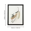 Kép 33x43 barna/fehér roberval@
