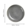 Tál ?19,9cm szürke Morombe@