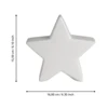Dekor csillag 16x6x15,5cm feh @