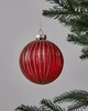 Karácsonyfagömb O8cm piros @