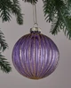 Karácsonyfagömb O8cm lila @