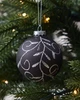 Karácsonyfagömb O8cm fekete @