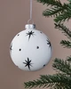Karácsonyfagömb O8cm fehér @