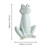 SAIDANE Béka 18cm mentazöld/arany@