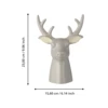 Szarvasfej 23cm bézs Catacol@