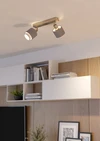 BELLIZZI Fali szpot E14 2*7,5W ni/sz