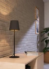 FIORANA Asztali E14 40W fek/capp-ar@