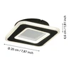 MACCHIONI LED fali 200x200 4000Kfk/k 4000K