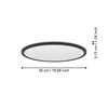 ROVITO LED-CCT mennyD500 28,8W IP44@