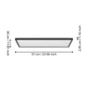 ROVITO LED-CCTmenny 570x300 21W @ IP44