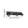 RIMBOCCHI 1 LED fali 20W 3000K 2500Lm