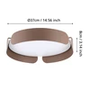 VALCASOTTO LED mennyezeti 20W mokka 3000K 20W 2400lm