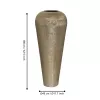 Fém váza 108cm arany színű Miyazaki@ MIYAZAKI