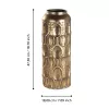 Váza D18x47,5cm antik arany@ LENGGENG