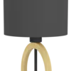 BASILDON 1 Asztali E27 1x40W fa/fek