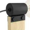 BAILRIGG Asztali E27 1x40W fek./fa