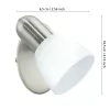 EGLO fali spot 1*40W E14 nikkel ma GL1658 nikkel matt dakar 1