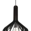 VELASCO Függeszték 1xE27 O380 fek.