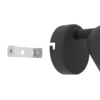 CAMALDOLI WL/DL/1 GU10 SCHWARZ