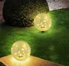 Szolár áttetsző gömb 15×0,06W LED D*