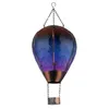 Szolár hőlégballon matt fekete IP44