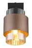 MILLEY spot 1XE27 üveg/fém
