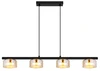 HIGGINS LED függeszték arany 4xGX53