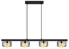 HIGGINS LED függeszték fekete 4xG53
