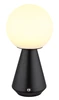 SORA LED asztali lámpa fekete,USB