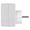 Adaptor 1x,1xUSB-A+1xUSB-C SCHUKO