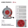 Kábeldob 25m 4 aljzat H05VV-F3x2,5mm2 IP20