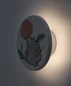 Hedgy,belt.fali, LED9W, D12cm, süni