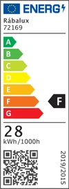 Nivaro,belt.függ. LED28W, L120cm