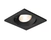 SPOT LED 5W BILLENŐ SZÖGLETES FEKETE BEÉPÍTHETŐ