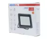 LED fényvető/reflektor 50W 4000K 3700lm fekete, lapos kivitel