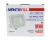 LED fényvető/reflektor 10W 4000K 900lm fehér, lapos kivitel