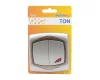 TON 105J csillárkapcs jelzőfényes szatén