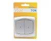 TON redőnynyomó ezüst